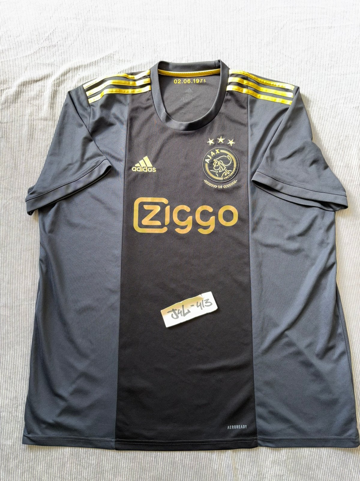 Ajax 3de shirt Adidas 20/21  xxl 2xl afca fside tdk 34 020, Groter dan maat XL, Verzenden, Zo goed als nieuw, Shirt