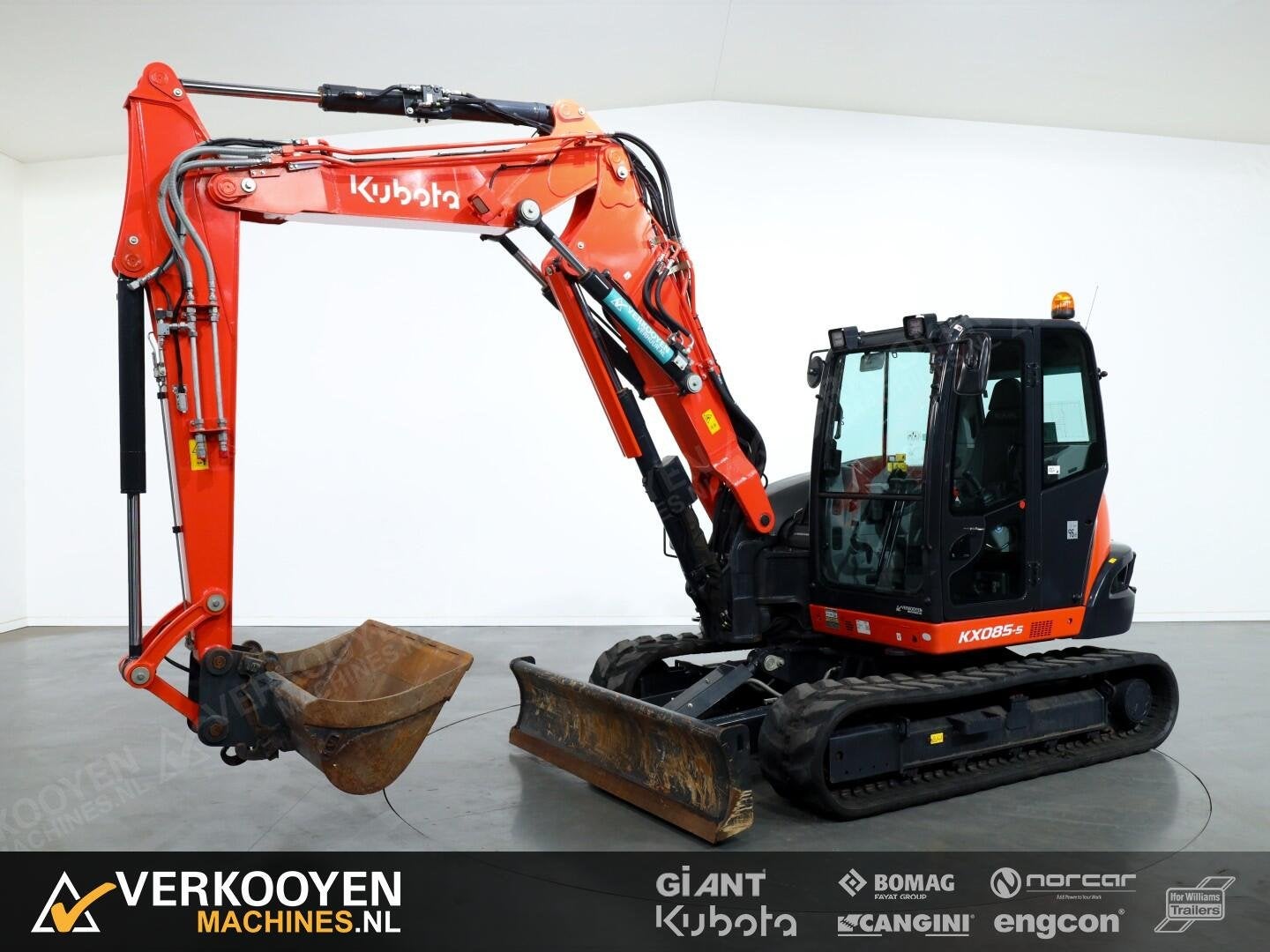 2025 Kubota KX085-5 2PC VV1490