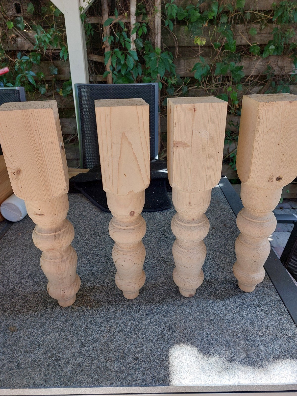 Diverse tafelpoten - 13x 40cm, 4x 45cm, 4x 43cm, Ophalen, Tafelpoot, Gebruikt, Minder dan 50 cm