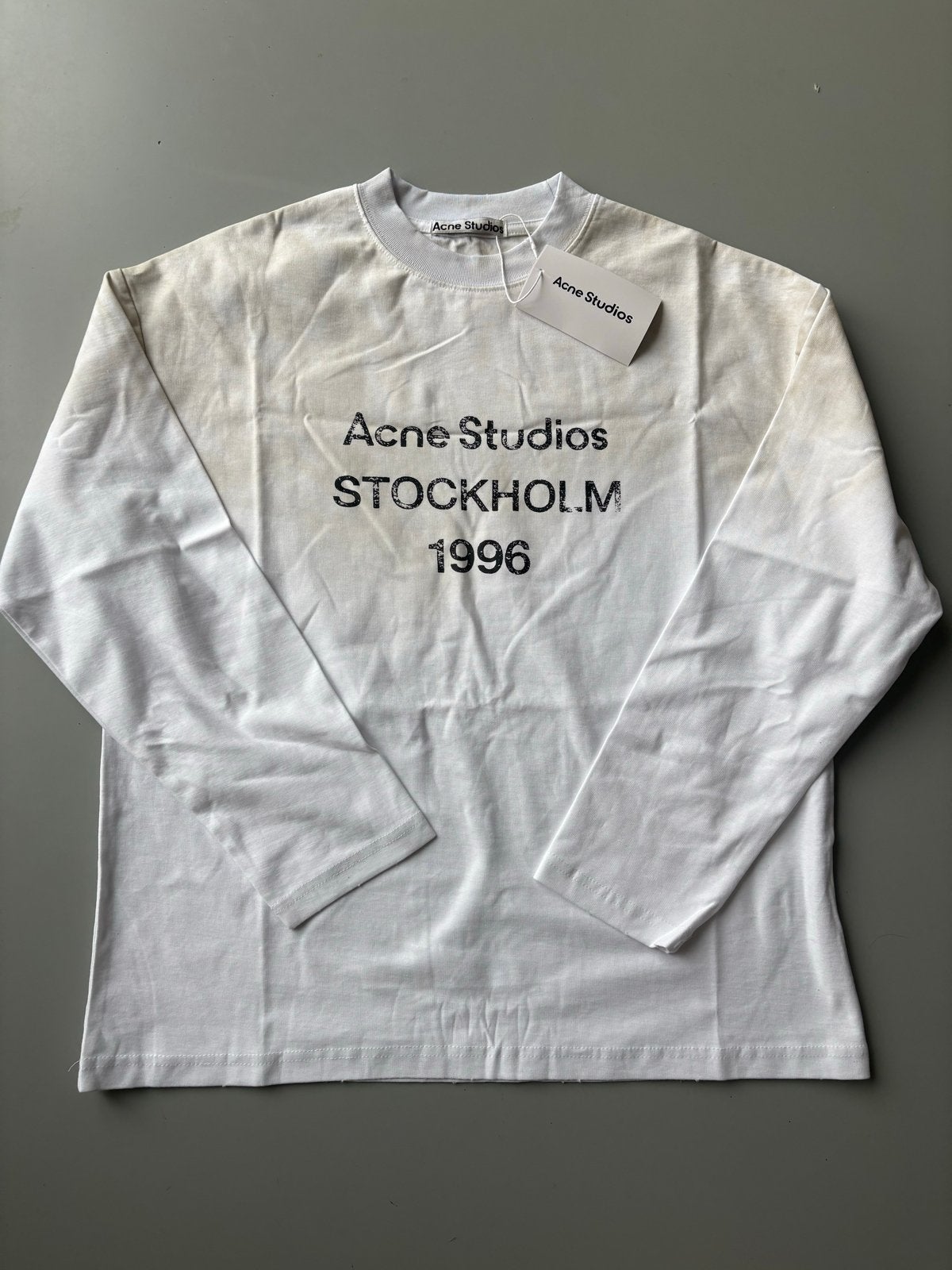 Acne Studios Stockholm 1996 Longsleeve - Maat S, Ophalen of Verzenden, Nieuw, Maat 46 (S) of kleiner, Wit