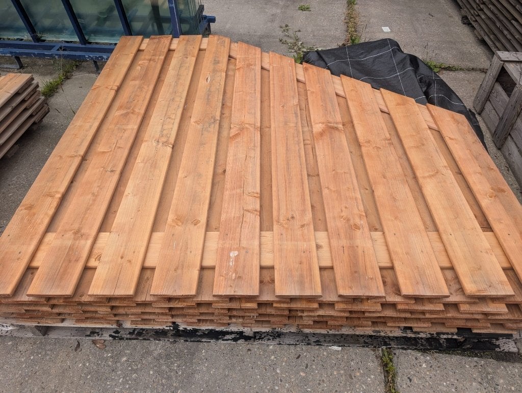 Schutting opruiming, OP = OP., Tuin en Terras, Ophalen, 1 tot 2 meter, Minder dan 3 meter, Nieuw