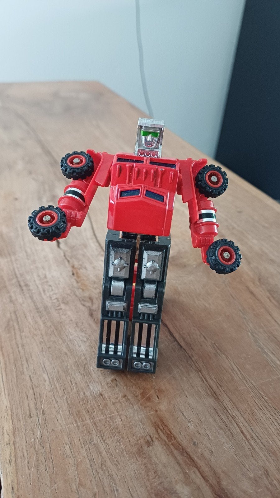 Vintage 1980s Mega Moto-Bot McToy Transformer-achtige Robot, Verzamelen, Transformers, Ophalen of Verzenden, Gebruikt