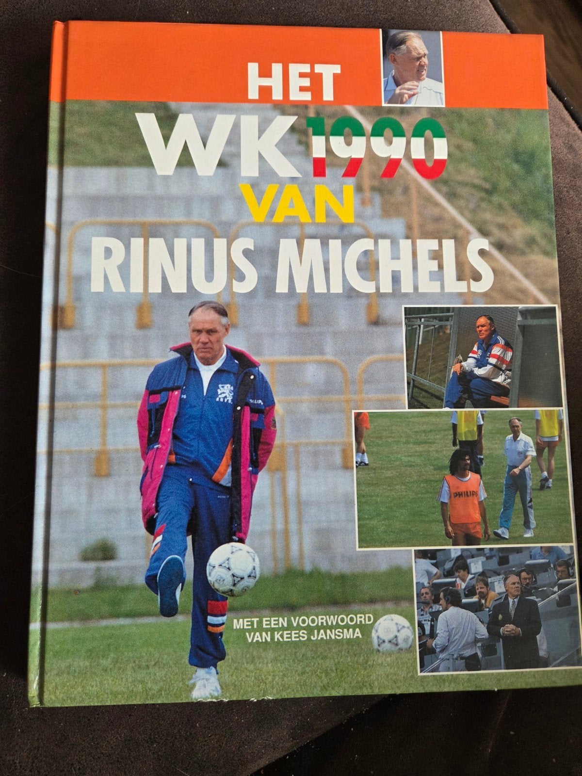 Het WK 1990 van Rinus Michels - Voetbalboek, Boeken, Ophalen of Verzenden, Zo goed als nieuw, Rinus Michels, Balsport