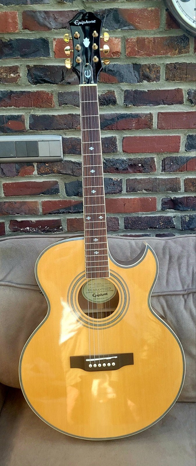 Epiphone PR-5E/N akoestische gitaar met element, Muziek en Instrumenten, Ophalen of Verzenden, Zo goed als nieuw, Western- of Steelstringgitaar