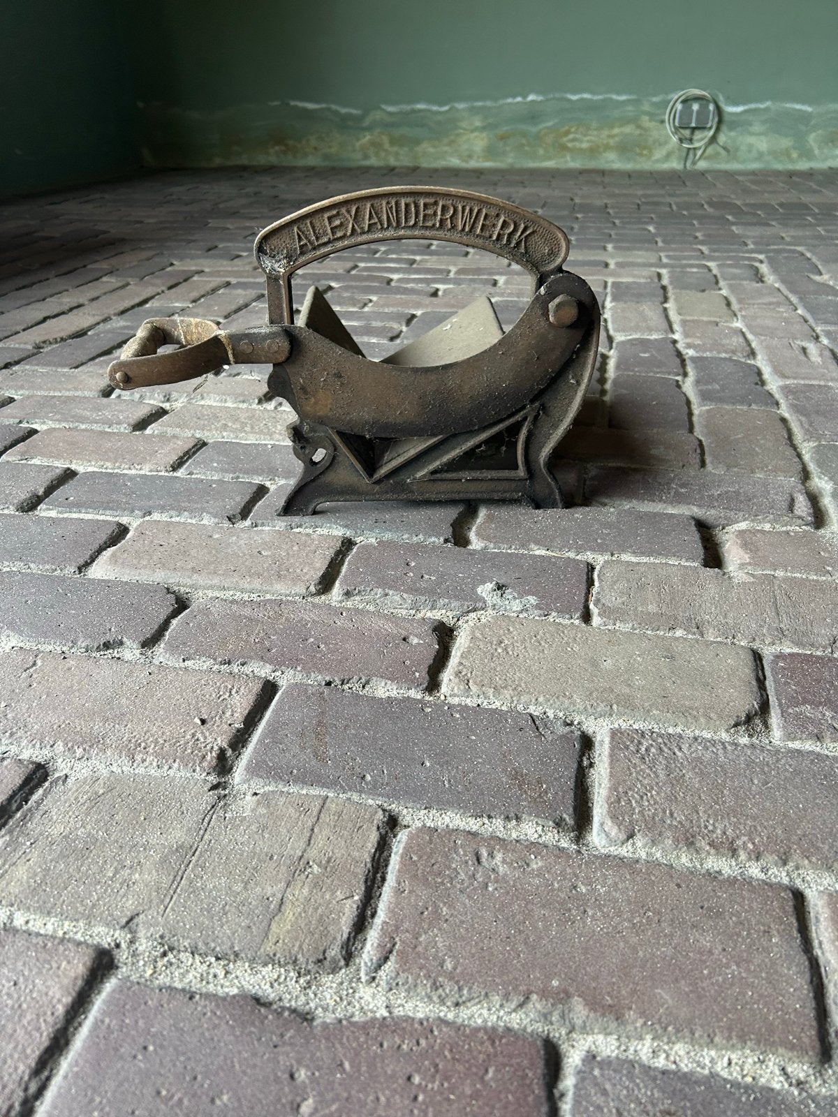 Antieke Alexanderwerk worstsnijder/vleessnijder, Antiek en Kunst, Ophalen