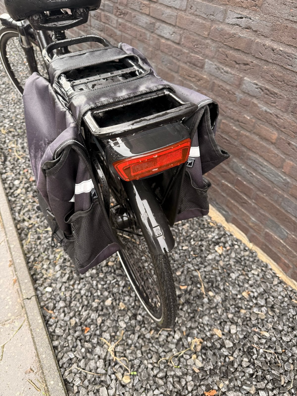 Stella Vicenza elektrische fiets met fietstassen, Gebruikt, 51 tot 55 cm, 50 km per accu of meer, Ophalen