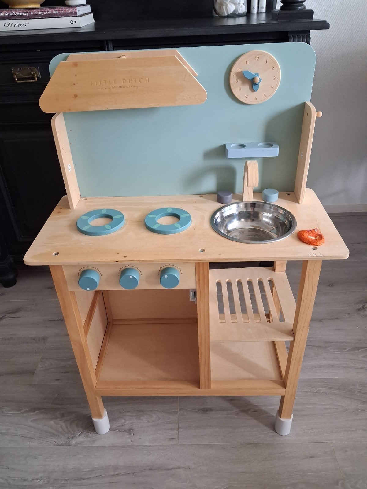 little dutch houten speel keukentje, Ophalen, Gebruikt