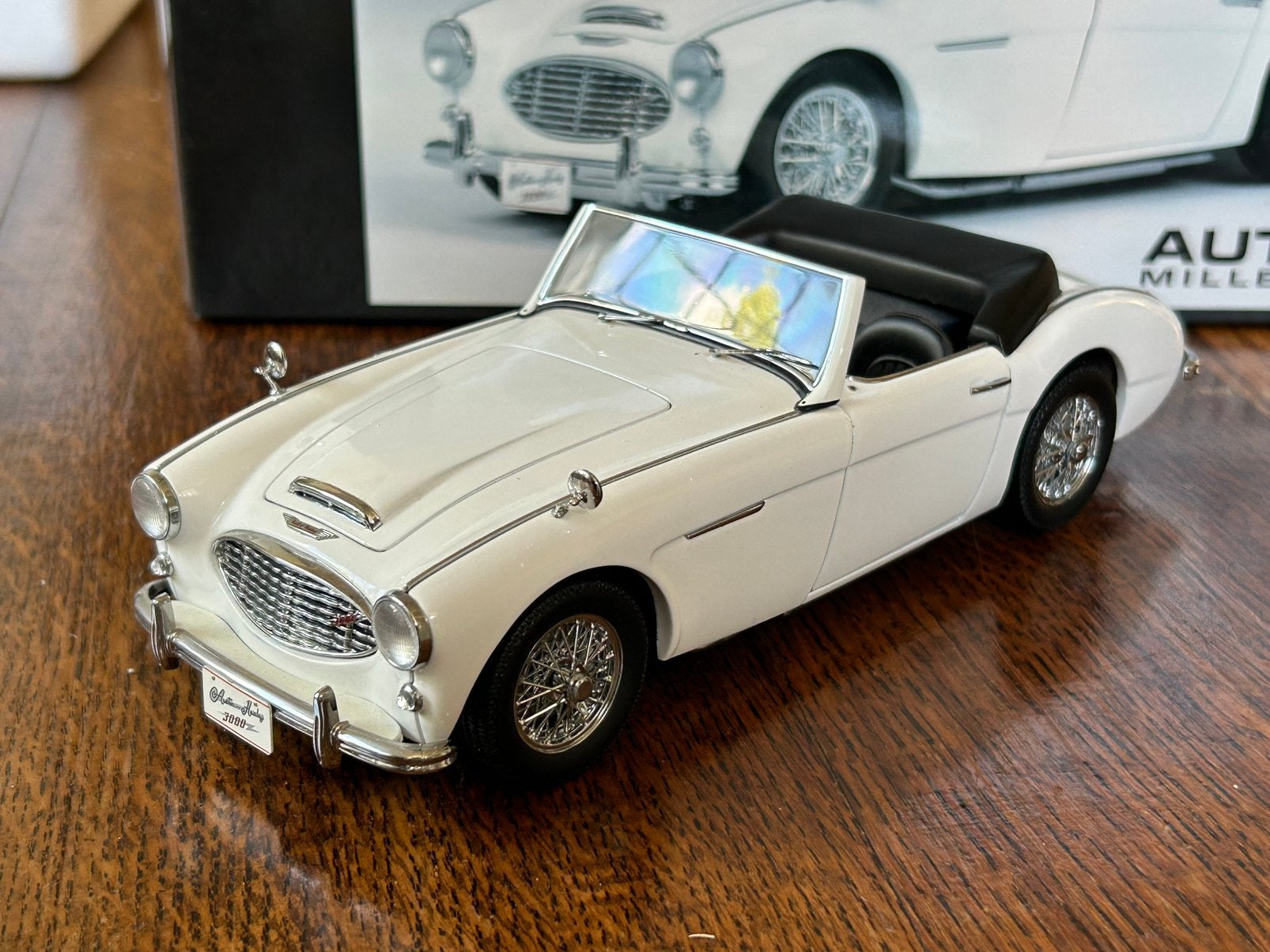 AUTOart 1:18 Austin Healey 3000 z Mk1 1959 70701, Ophalen of Verzenden, Zo goed als nieuw, Auto, Autoart