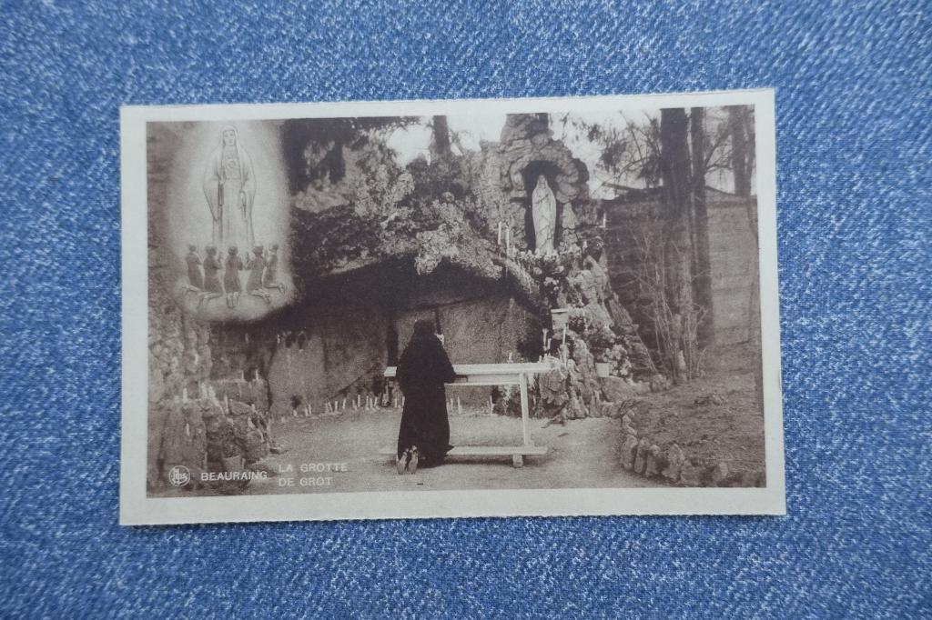Beauraing. De grot, Verzamelen, Ansichtkaarten | België, Ongelopen, Namen, 1920 tot 1940, Ophalen of Verzenden