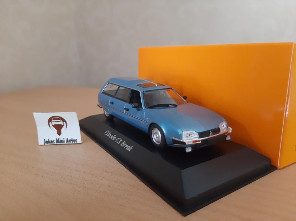Citroën CX Break 1980 blue metallic van Maxichamps 1:43, Hobby en Vrije tijd, Modelauto's | 1:43, Overige merken, Auto, Nieuw