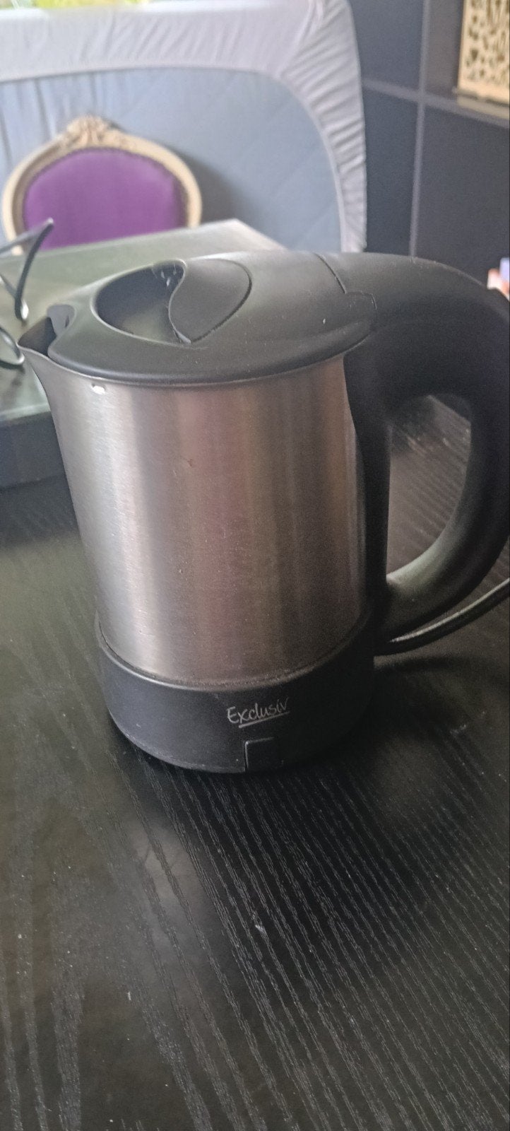 Exclusiv Waterkoker 0,5L - Compact en Handig, Minder dan 1 liter, Ophalen of Verzenden, Rvs