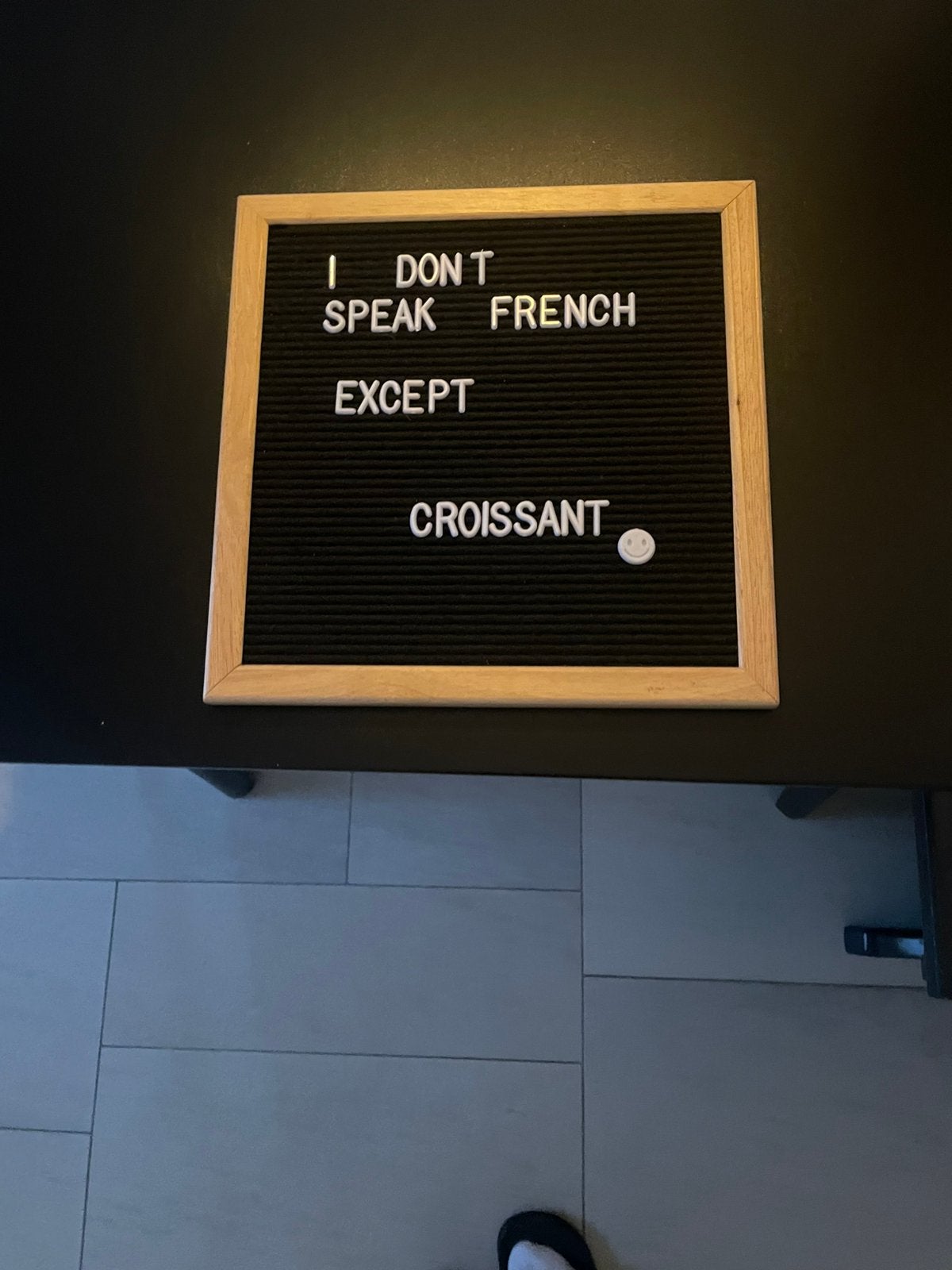Letter bord, Ophalen, Zo goed als nieuw