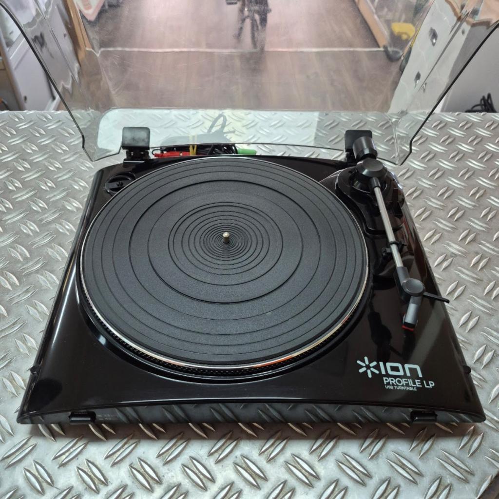 ION Profile LP - Platenspeler met USB Net met garantie, ION, Zo goed als nieuw, Support@ion.com, InMusic World Headquarters
200 Scenic View Drive, Suite 201
Cumberland, RI 02864
USA