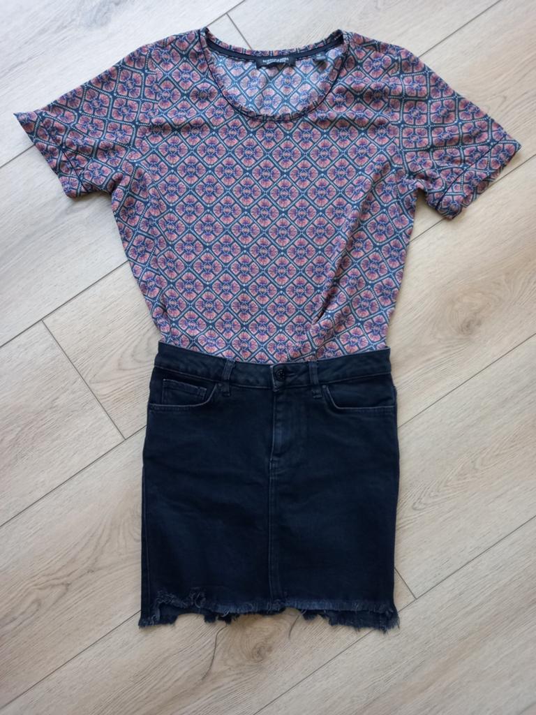 Leuke set - Scotch en Soda blouse en Costes rok, Scotch & Soda, Ophalen of Verzenden, Zo goed als nieuw, Maat 36 (S)