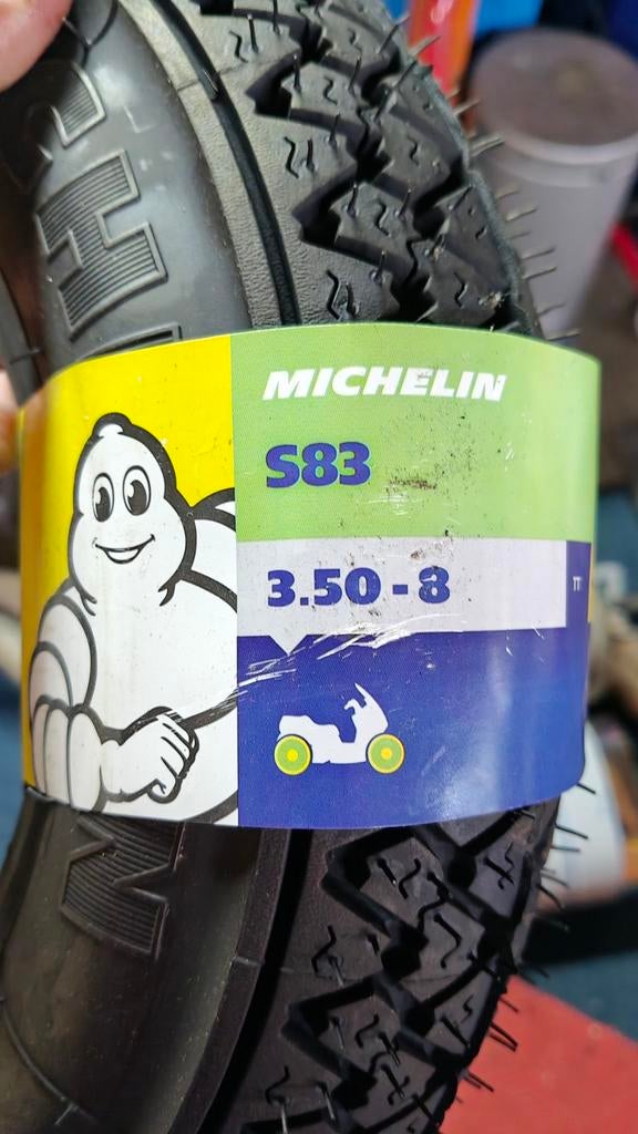 Nieuwe Michelin 3.50 - 8 scooter banden OPHALEN, Ophalen