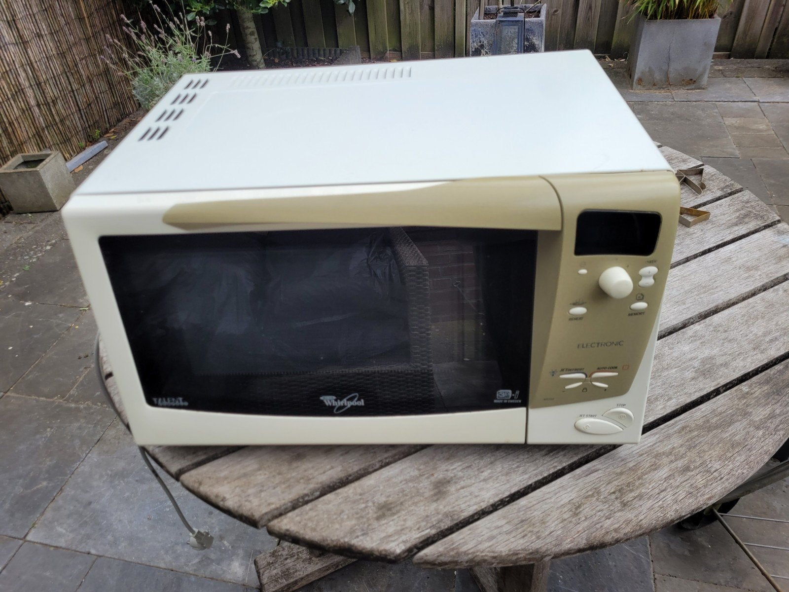 Whirlpool Magnetron, Witgoed en Apparatuur, Ovens, Ophalen, Minder dan 45 cm, Whirlpool, Gebruikt