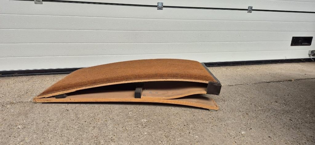 Authentieke vintage gym springplank, Gebruikt, Materiaal, Maat 36 t/m 42, Ophalen of Verzenden