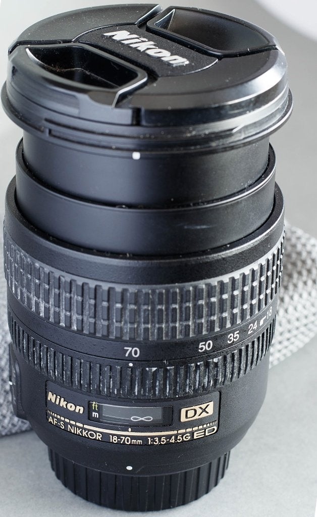 Nikon AF-S DX Nikkor 18-70mm f/3.5-4.5G IF-ED, Gebruikt, 18 mm, Nikon, Ophalen of Verzenden