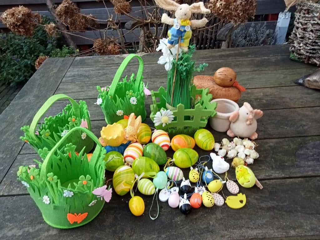 Paas decoratie set, Diversen, Pasen, Ophalen of Verzenden