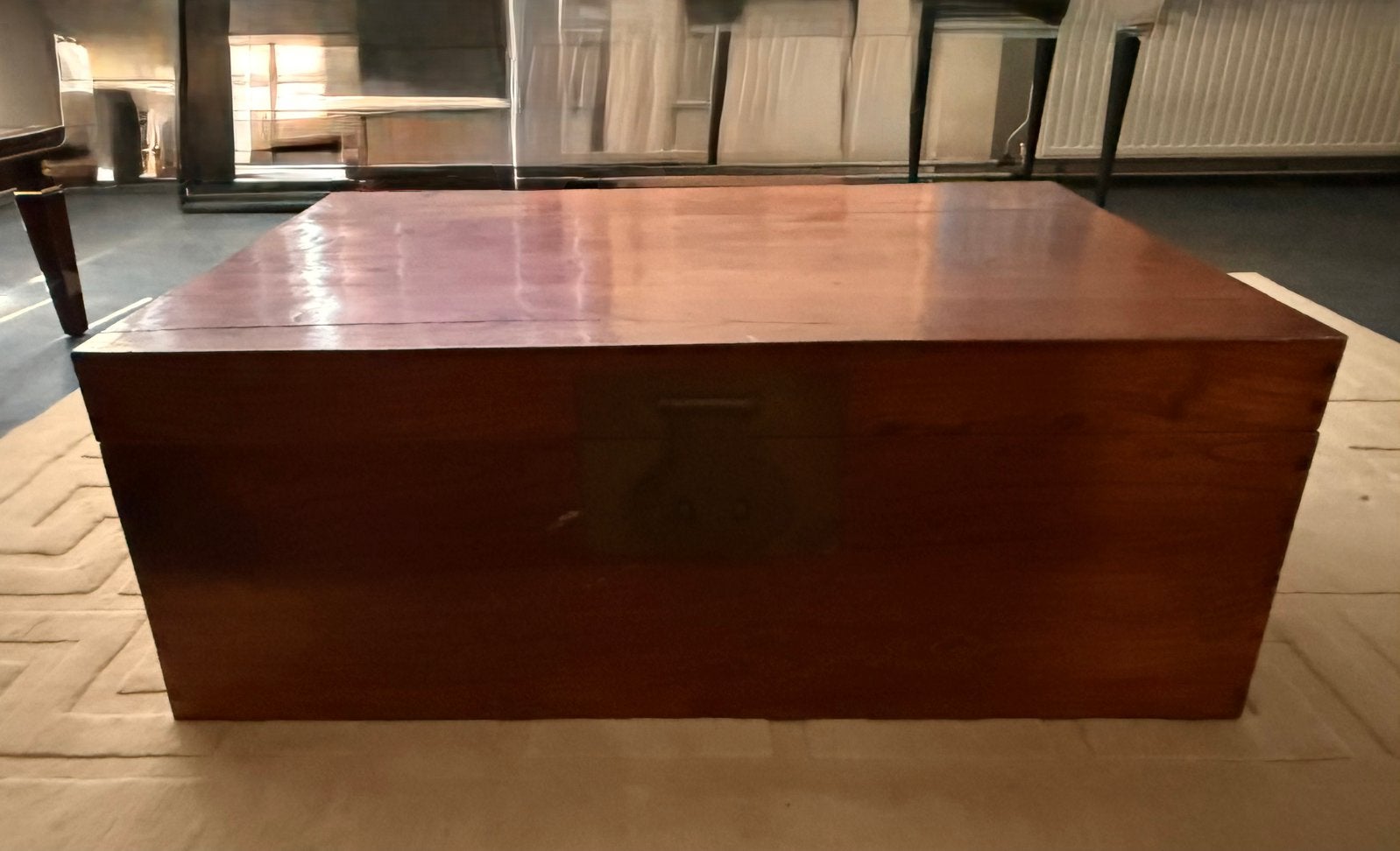 Dekenkist ook als tafel te gebruiken zeer mooi, Ophalen, Zo goed als nieuw