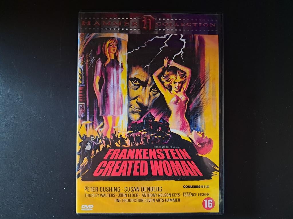 DVD Frankenstein Created Woman (€9,5 inclusief verzendkost), Verzenden, Zo goed als nieuw