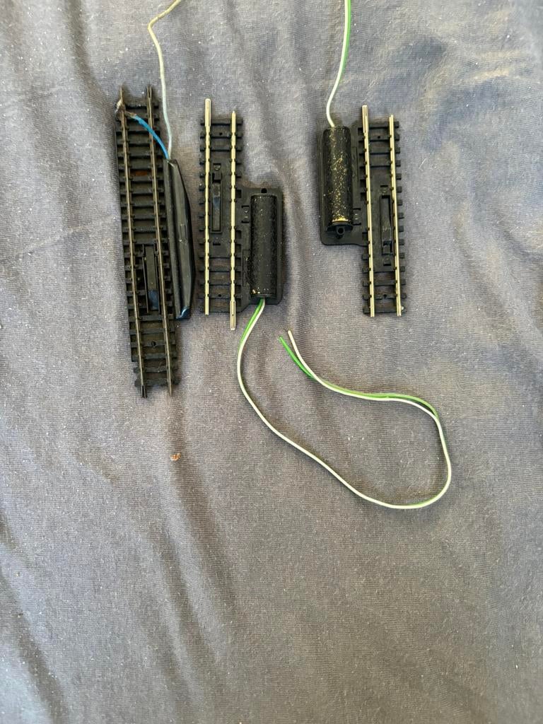 3 ontkoppel rails, Overige merken, Gebruikt, Gelijkstroom, Rails