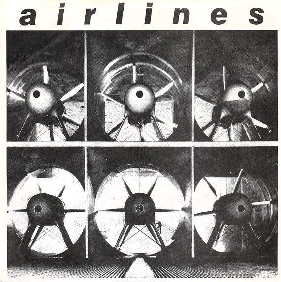 airlines / for richard - alt/indie/punk + insert, Gebruikt, Inclusief insert, Verzenden, 7 inch