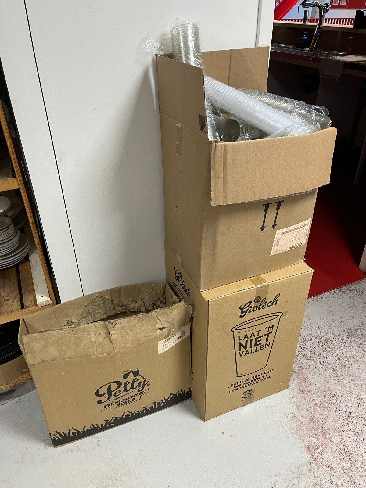 Plastic drinkbekers 0,25l / 0,3l (ong. 10.000 stuks), Ophalen of Verzenden, Overige typen