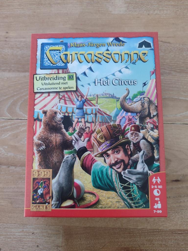 Carcassonne uitbreiding 10 Het Circus, Ophalen of Verzenden