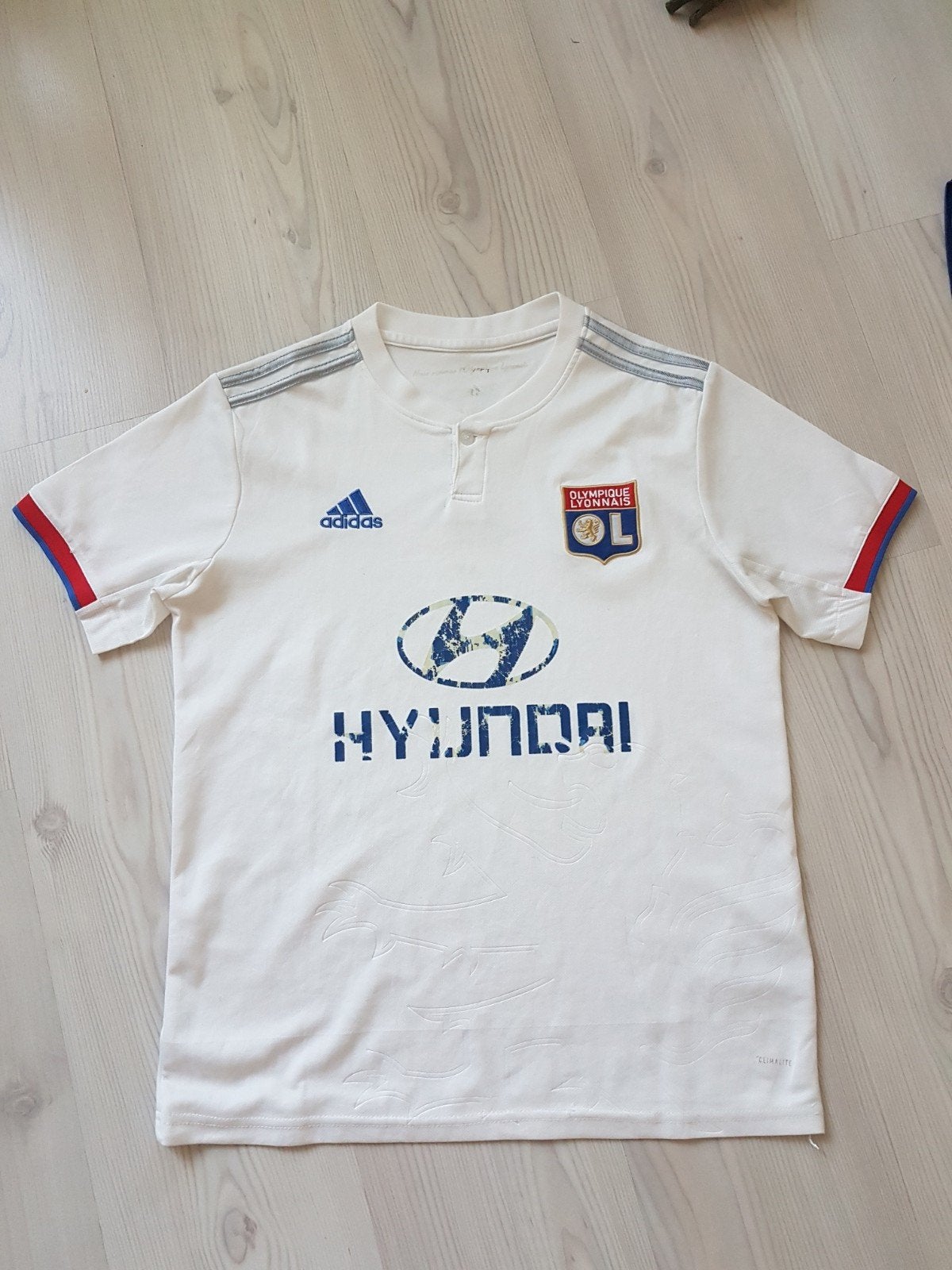 Olympique Lyon voetbalshirt in maat large, Ophalen of Verzenden, Zo goed als nieuw