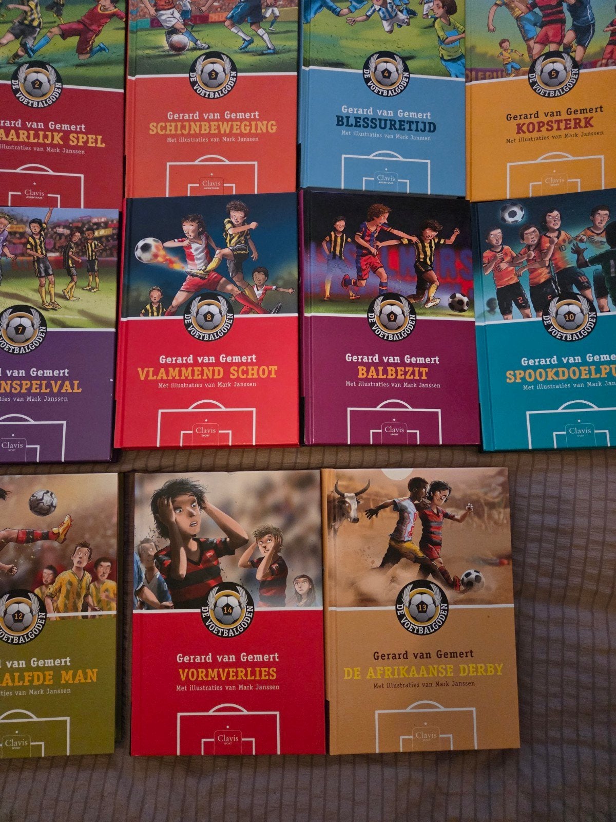 Gérard van Gemert - De Voetbalgoden serie (voor dyslexie), Ophalen of Verzenden, Nieuw, Gerard van Gemert, Fictie algemeen