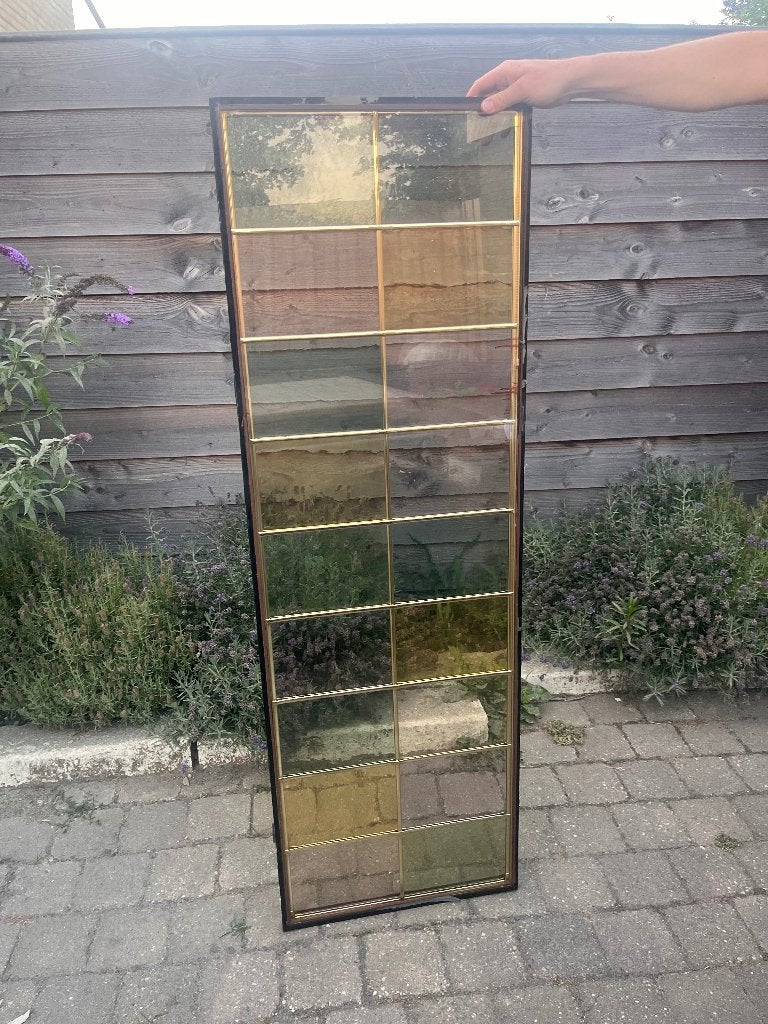 Glas in lood 2 delen, Doe-het-zelf en Verbouw, Glas en Ramen, Minder dan 80 cm, Minder dan 80 cm, Glas in lood, Ophalen