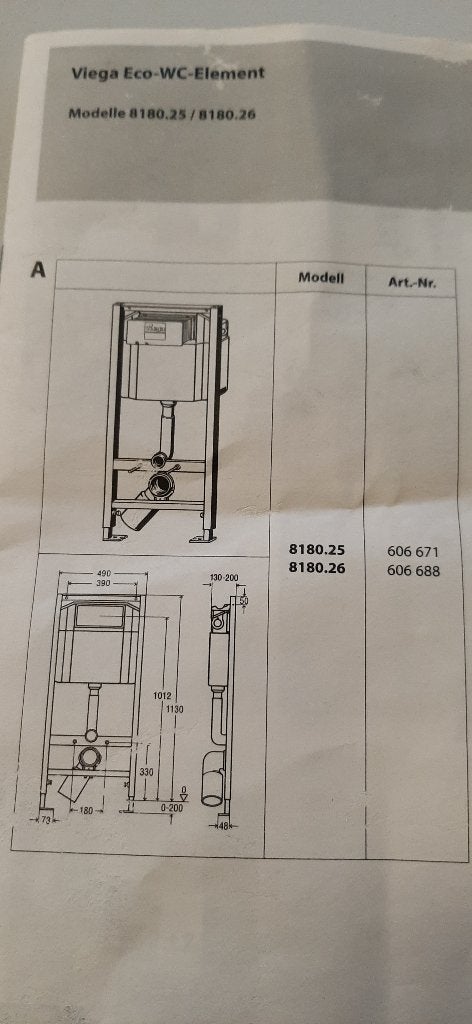 inbouw toilet, Ophalen, Nieuw, Toilet