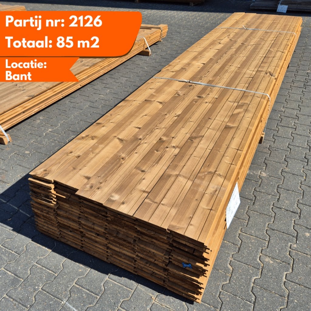 ACTIE | Hout partijen | Planken | Vlonderplanken | Rabat |**, Ophalen of Verzenden, Nieuw, 250 cm of meer, Planken