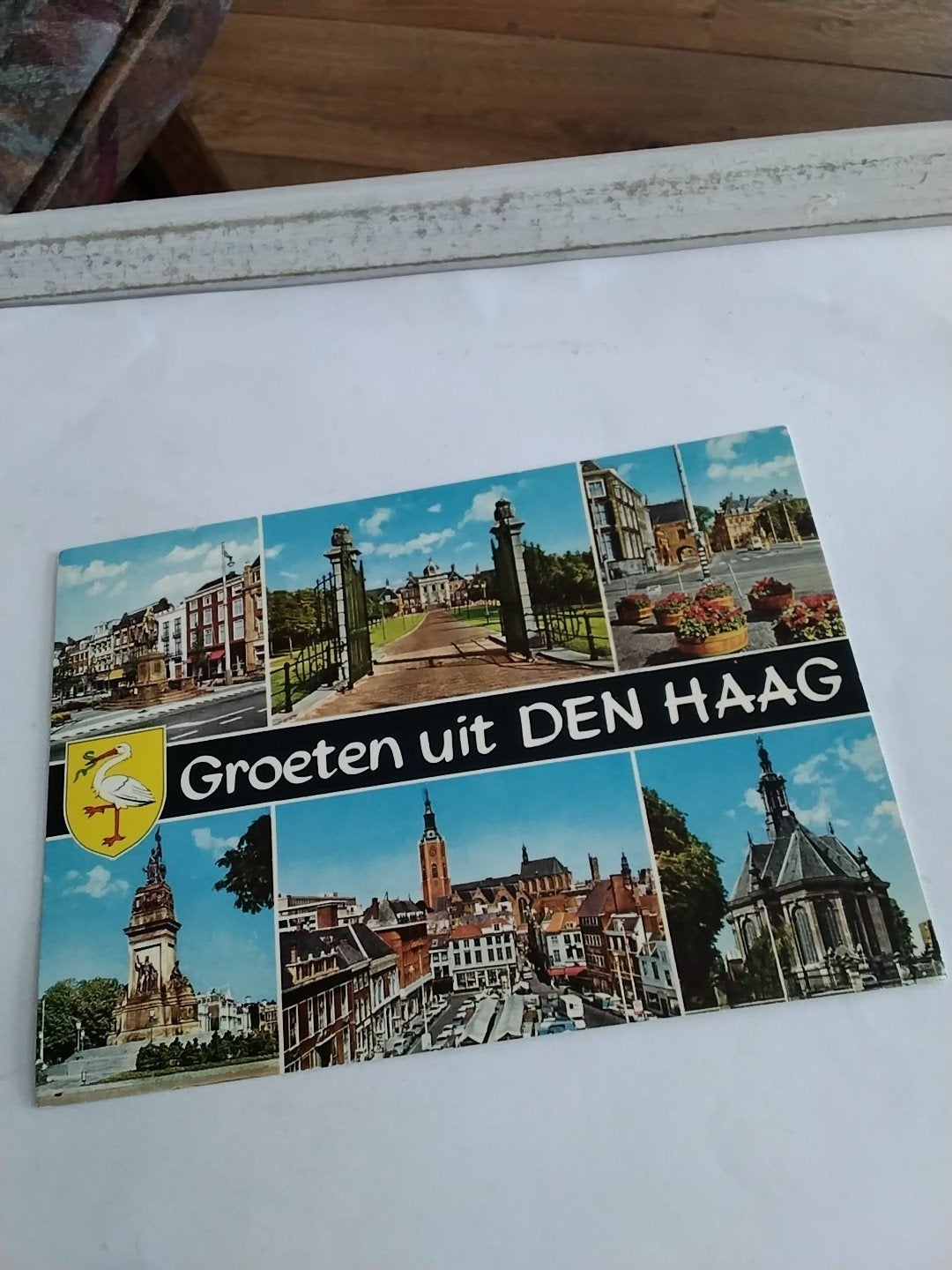 Vintage Ansichtkaart Groeten uit Den Haag, Ophalen of Verzenden, 1960 tot 1980, Ongelopen, Zuid-Holland