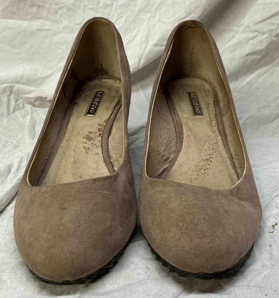 La strada pumps Beige bruin, daim leder, maat 39, Ophalen, Schoenen met lage hakken, Beige, La Strada