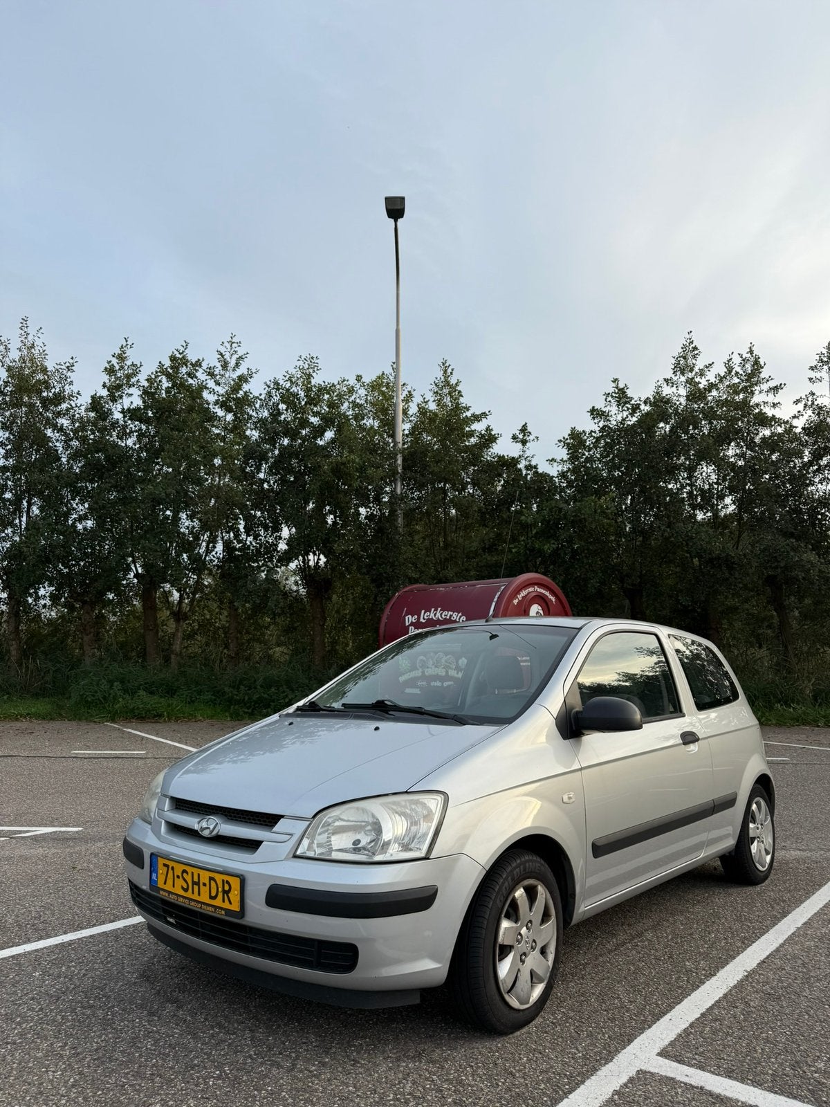 Hyundai Getz 1.1 5DRS 2006 Grijs, Auto's, Hyundai, Voorwielaandrijving, 450 kg, 31 €/maand, 4 cilinders