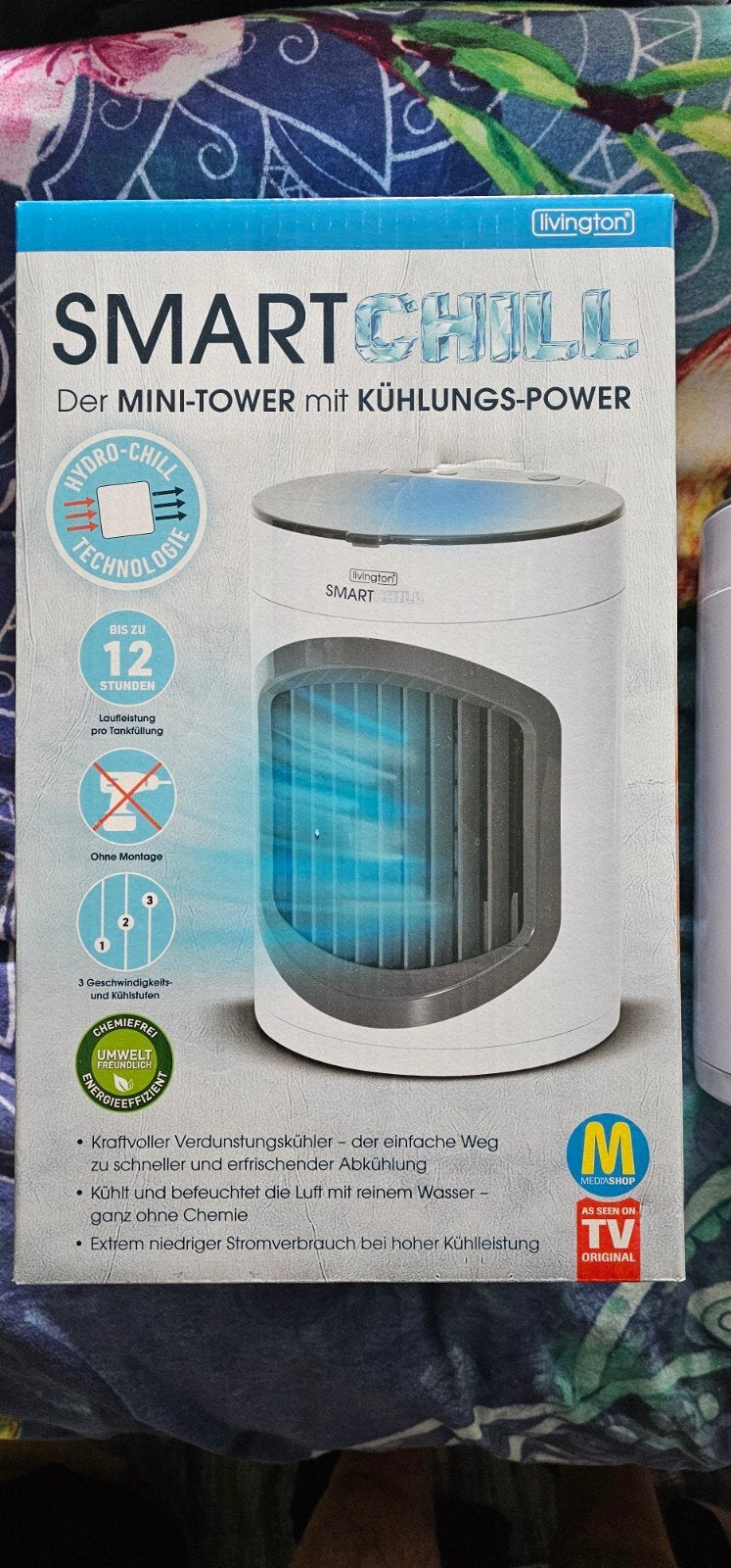 Livington SmartChill Mini-Toren met Koelkracht, Ophalen, Minder dan 60 m³, Nieuw, 3 snelheden of meer