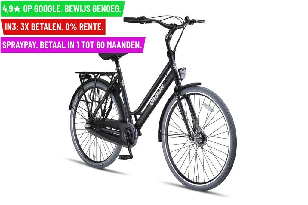 Damesfiets Altec New York Plus 28"/53 cm/3ver - Garantie/Lev, Fietsen en Brommers, Fietsen | Dames | Damesfietsen, Overige merken