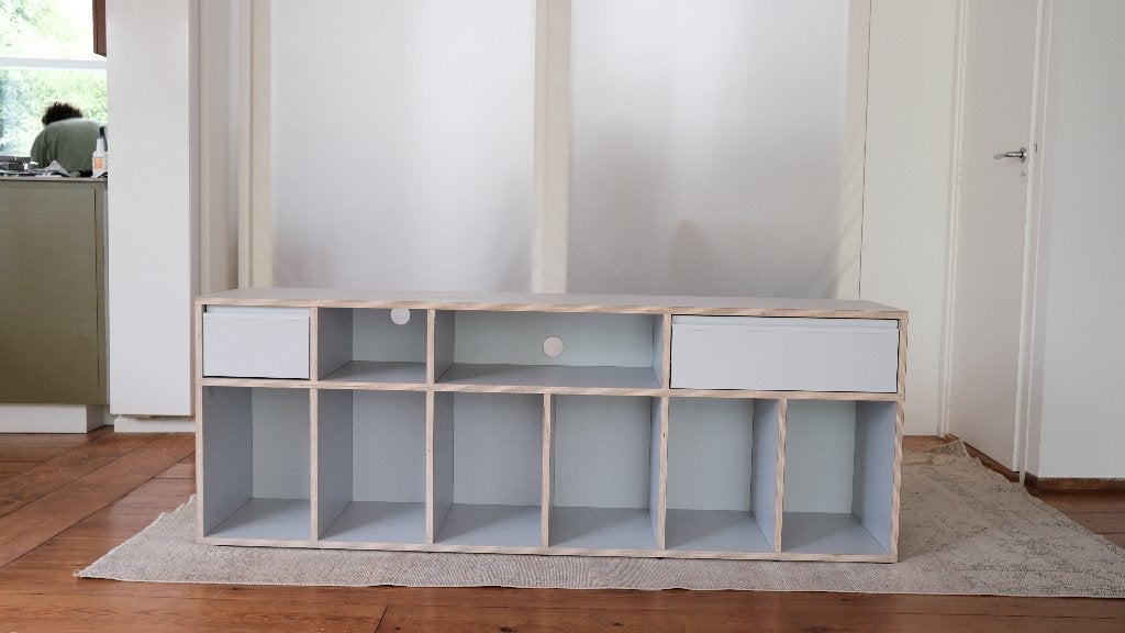 Tylko vinyl/platen meubel, Ophalen, 150 tot 200 cm, Zo goed als nieuw, Modern