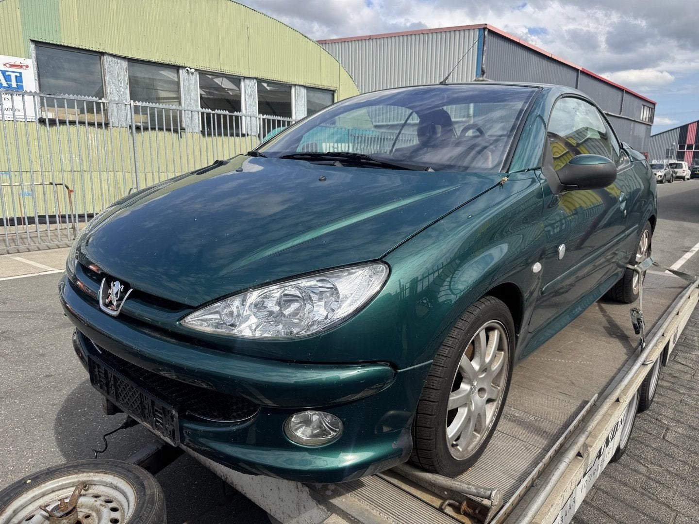 Peugeot 206 CC 1.6-16V Roland Garros 2004 veel onderdelen vo, Auto-onderdelen, Gebruikt, -, -, Ophalen of Verzenden