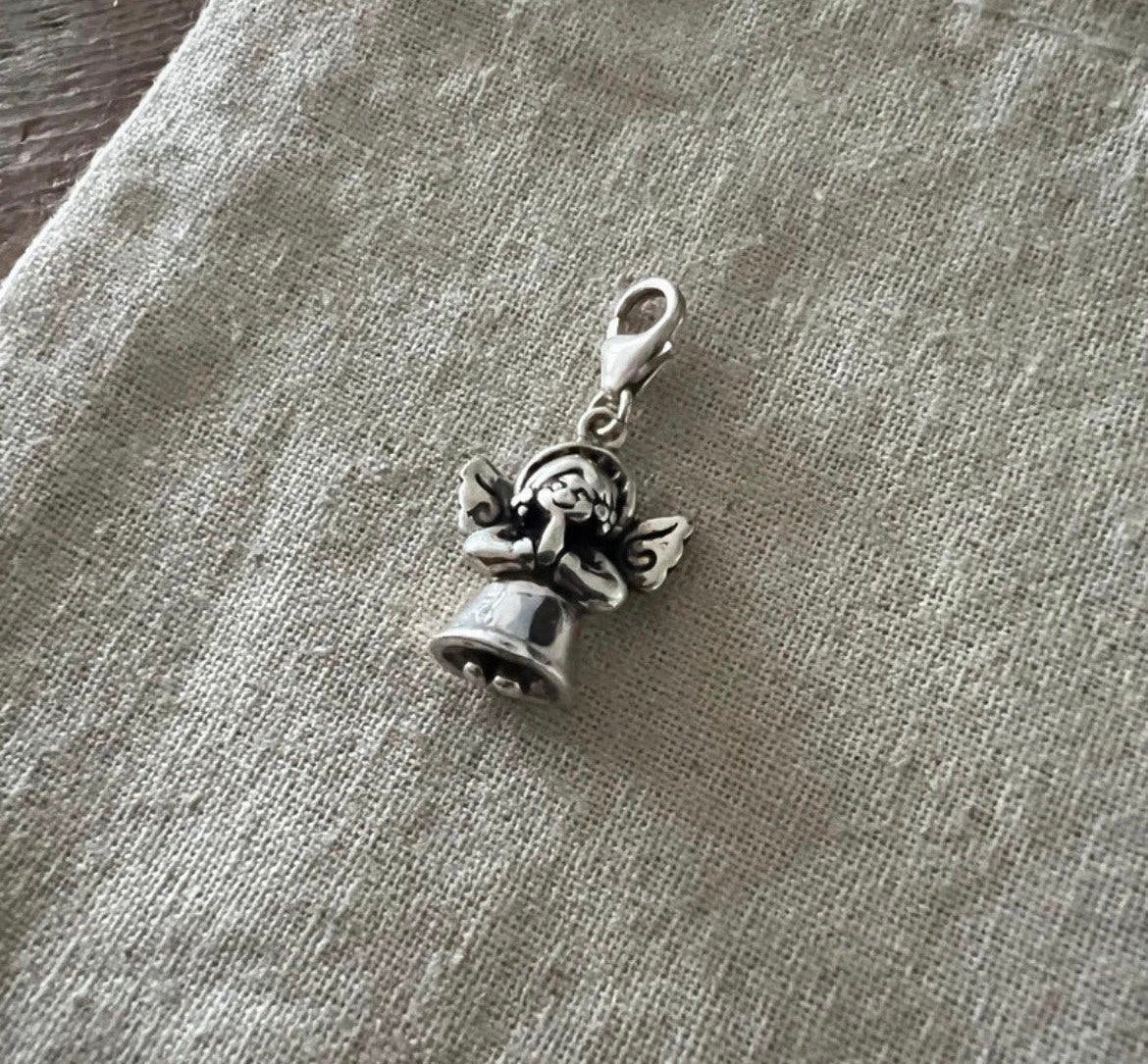 Nieuw  Zilveren 925 hanger engel, Verzenden, Zo goed als nieuw, Zilver, Overige merken