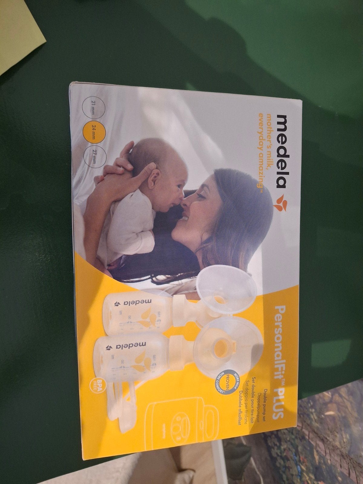 Medela personalfit plus set voor op prof kolf, Ophalen, Dubbelzijdig, Medela, Borstkolf