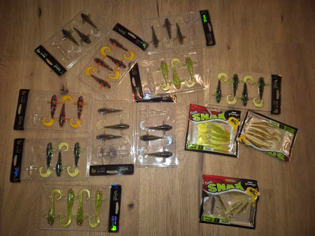 Fox Rage Softbaits Set - Nieuwstaat, Watersport en Boten, Hengelsport | Roofvissen, Ophalen of Verzenden, Nieuw, Overige typen