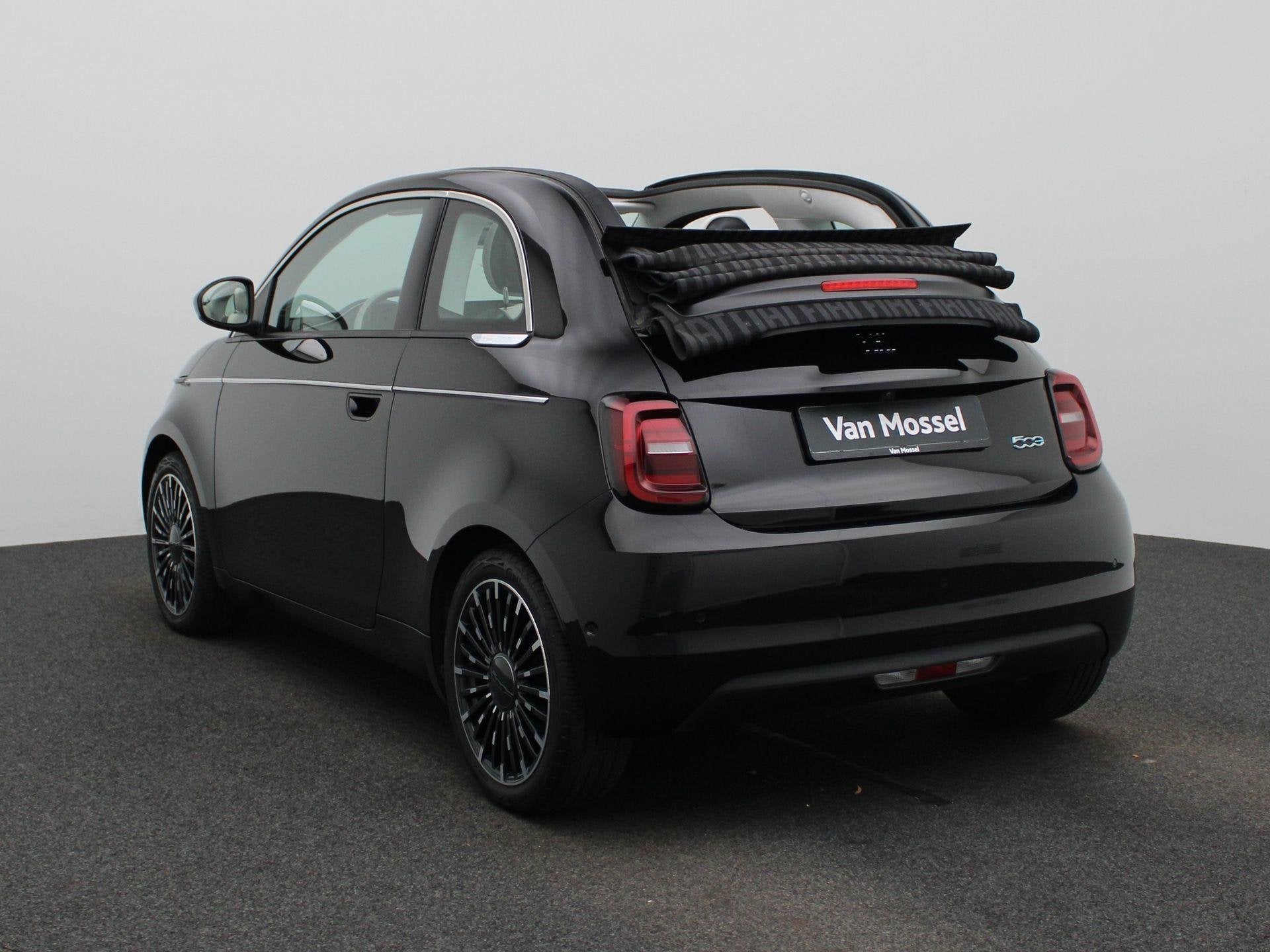 Fiat 500C 500e 42 kWh La Prima, 12 maanden, Stof, Gebruikt, 118 pk