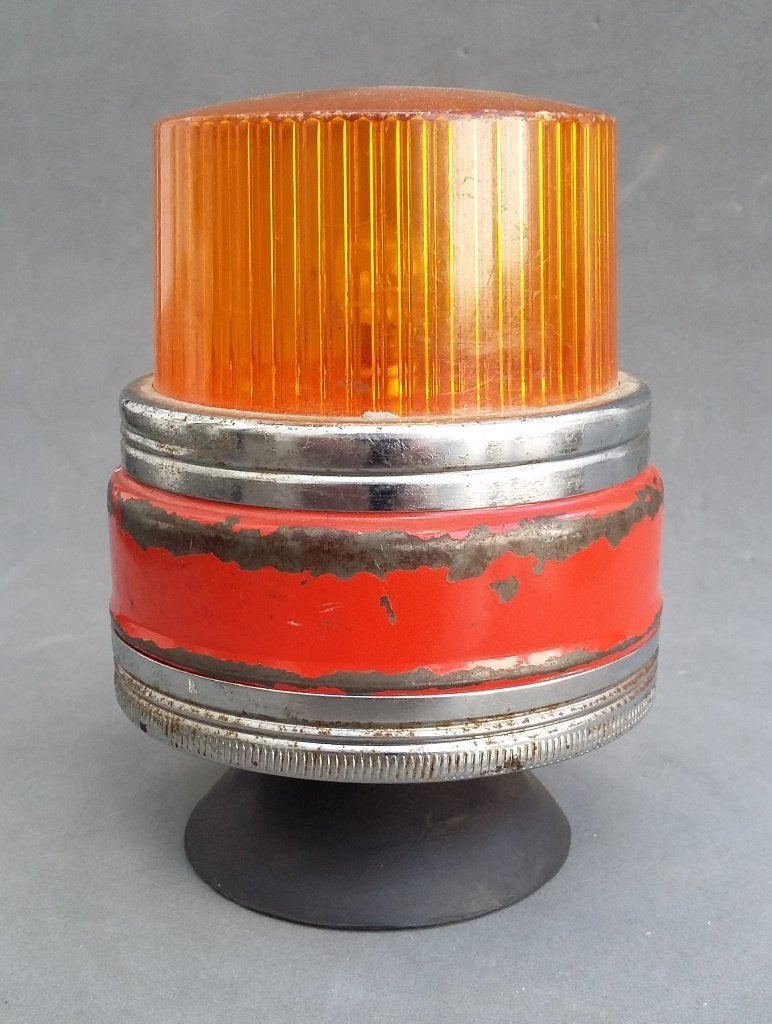 Om1950 ORANJE Retro Lamp Vrachtwagen Knipperlicht Dashboard, Verzamelen, Retro, Ophalen of Verzenden, Overige typen