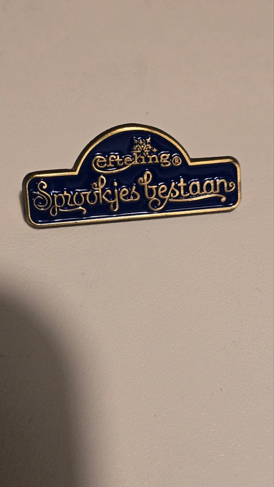 Efteling pin, Ophalen of Verzenden, Zo goed als nieuw, Button of Speldje