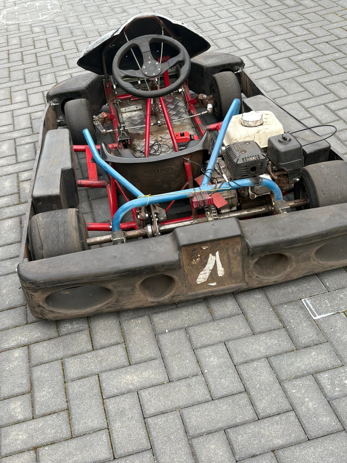 Leuke 200cc kart met werk, Ophalen of Verzenden, Zo goed als nieuw, Kart