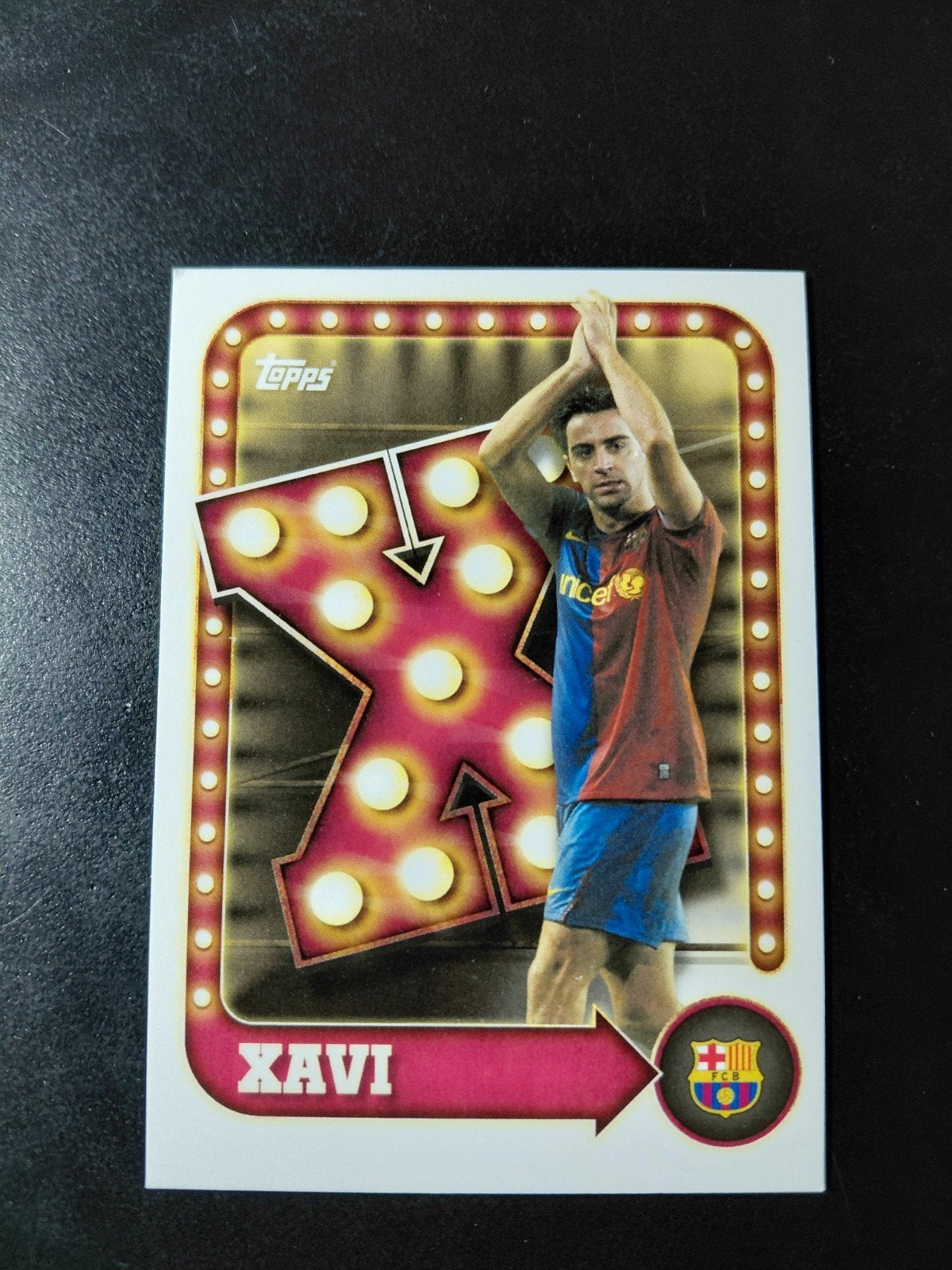 xavi hernandez (fc barcelona) topps team set insert, Verzamelen, Sportartikelen en Voetbal, Ophalen of Verzenden, Nieuw, Buitenlandse clubs