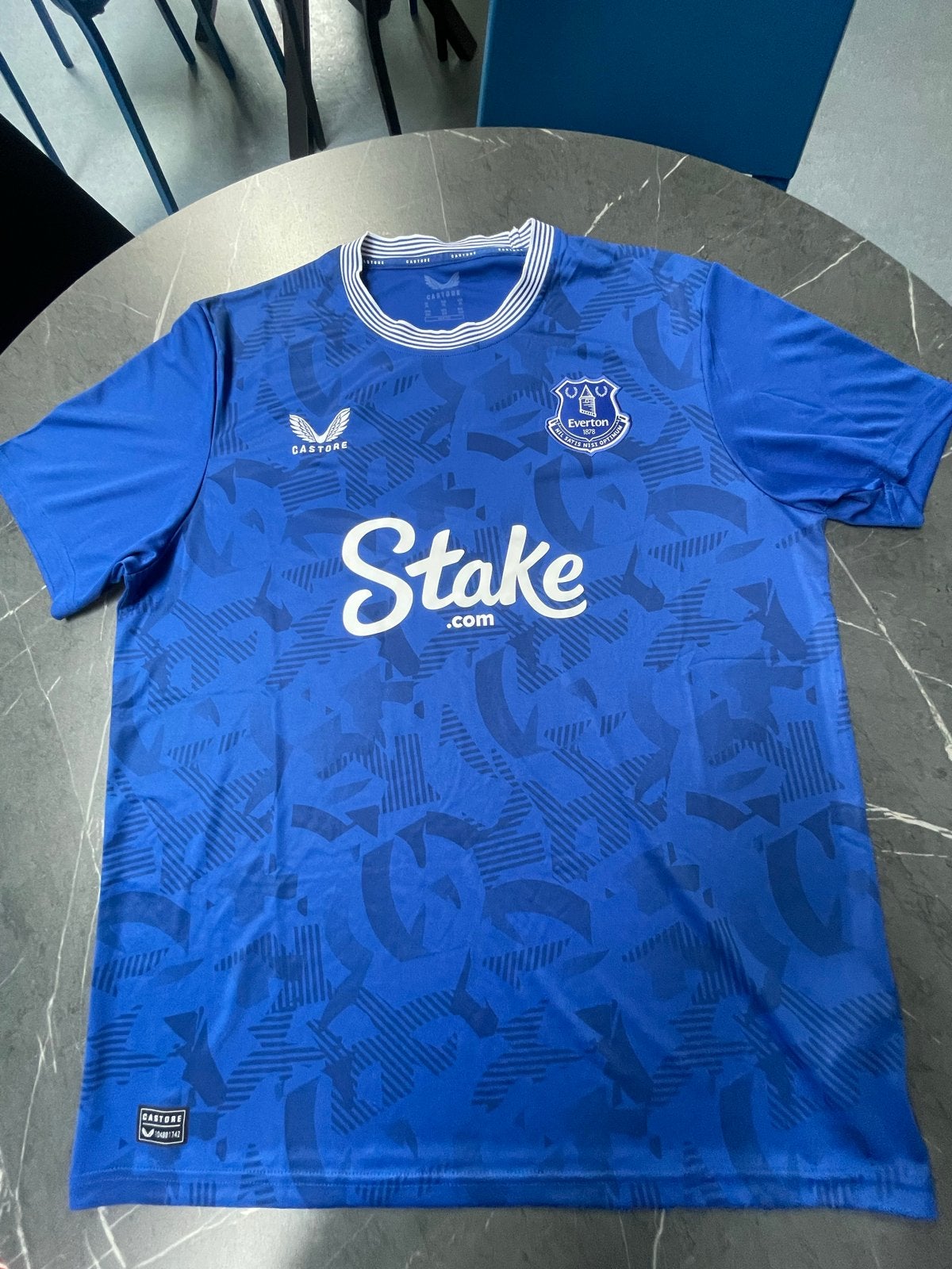 Everton Castore Thuisshirt 2024 - 2025 -Maat XL ongedragen., Ophalen of Verzenden, Nieuw, Buitenlandse clubs